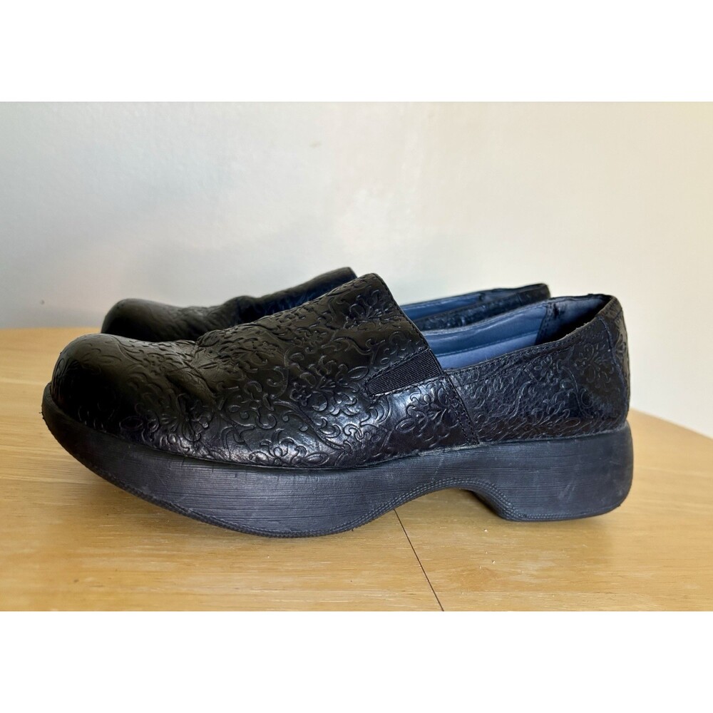 Dansko Winona Black Tooled Women's Comfort Shoes - EU 38